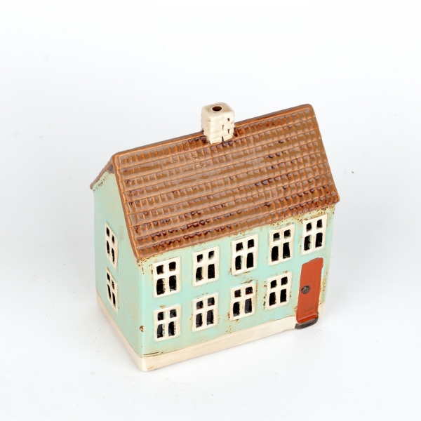 Keramický vianočný domček 17x8x14cm