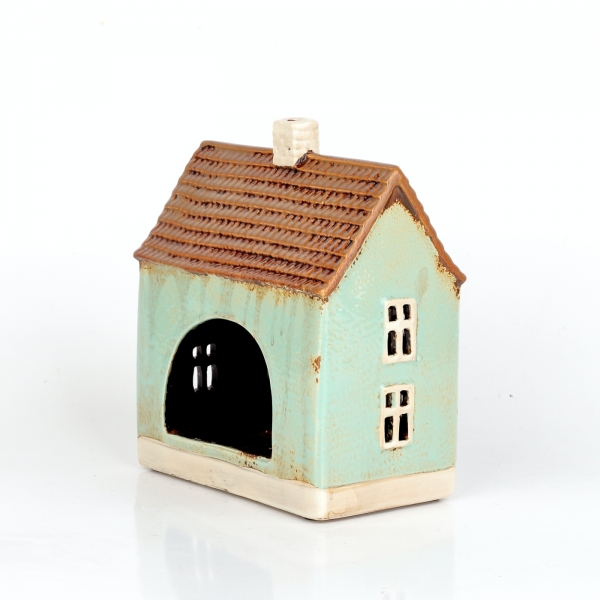 Keramický vianočný domček 17x8x14cm