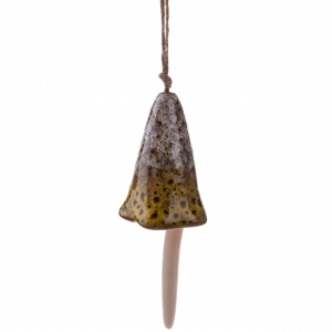 Keramický zvonček jedovatá huba