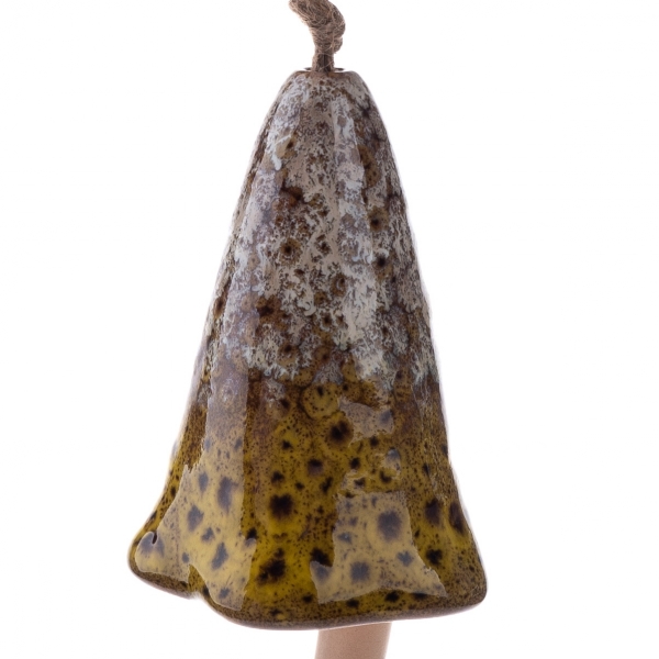 Keramický zvonček jedovatá huba