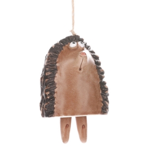 Keramický zvonček ježko 30cm