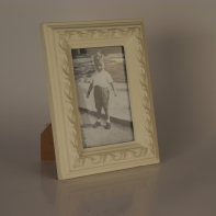 Klasický fotorámik krémový 16,5x21cm