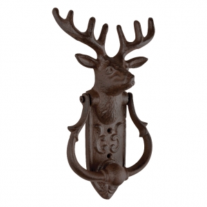 Klopadlo na dvere jeleň 13,3x6,4x23,5cm