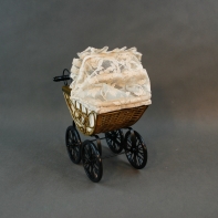 Kočík pre bábiku 34x35x20cm