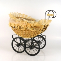 Kočík pre bábiku - retro 