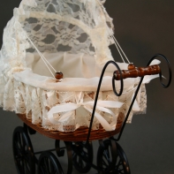 Kočík pre bábiky 30x40x20cm