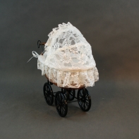 Kočík pre bábiky 30x40x20cm