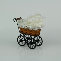 Kočík prútený 18x16x9cm