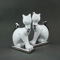 Mačka bielo-strieborná A