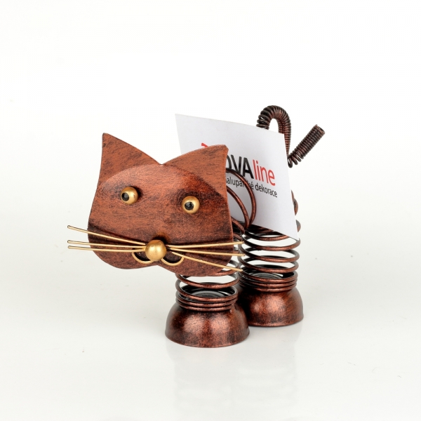 Mačka špirála medená 11cm