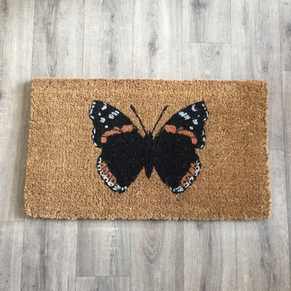 Kokosová rohožka motýľ 44,6 x 75cm