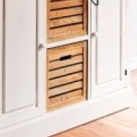 Komoda bílá do obývačky 110x87x40cm