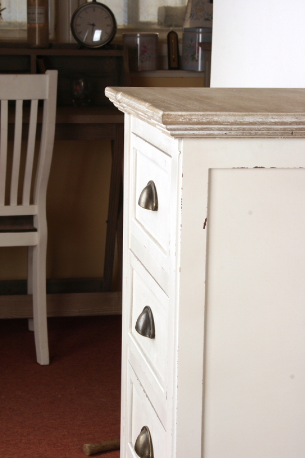 Komoda vysoká s piatimi šuplíky SAVOY 93cm