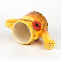 Žltá kanvica mak 28x13x13cm