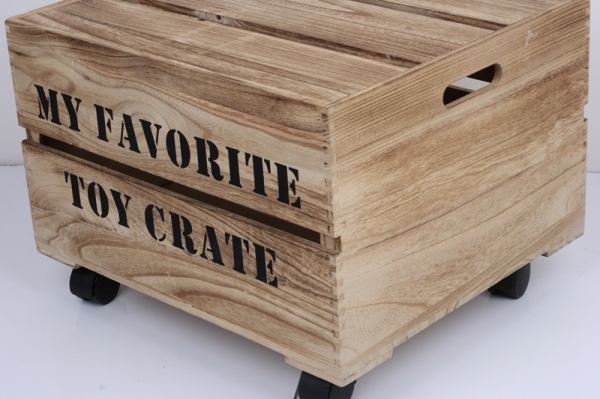 Konferenčný stolík debna na kolieskach 44x50x35cm