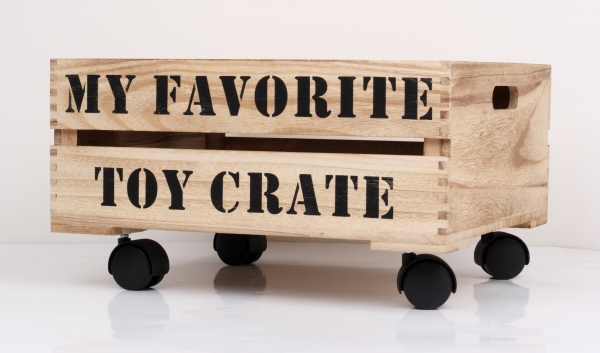 Konferenčný stolík debna na kolieskach 45x39x25cm