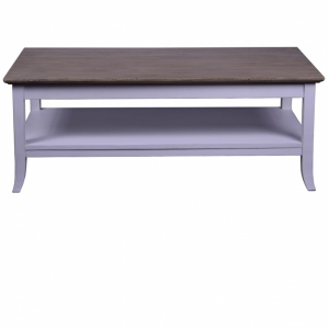 Konferenčný stôl s policou 120x45x65cm