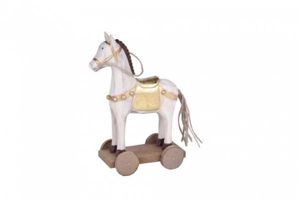 Koník na kolieskach 13,5x19,5x6,5cm