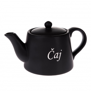 Kanvica na čaj čierna 1L