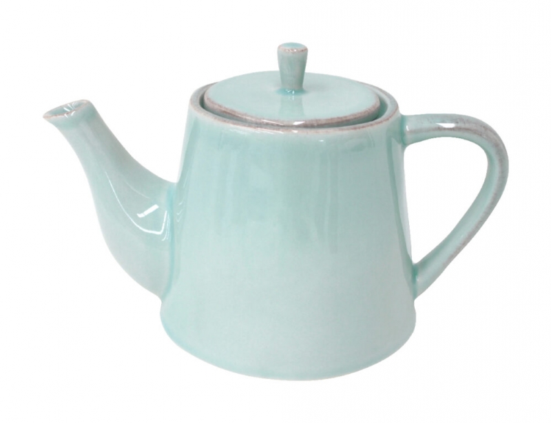 Kanvica na čaj NOVA 1l tyrkysová (bez loga)