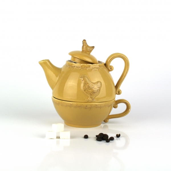 Kanvica na čaj sa sliepkou 0,3 / 0,7l POŠKODENÉ