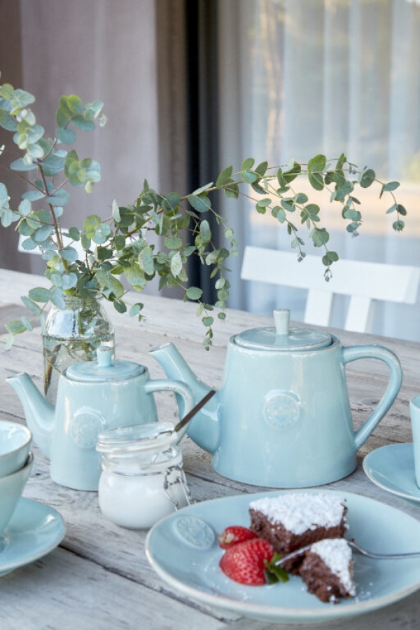 Konvička na čaj NOVA 0,5l tyrkysová