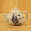 Konvička na čaj - uštíplá keramika na nalievací časti