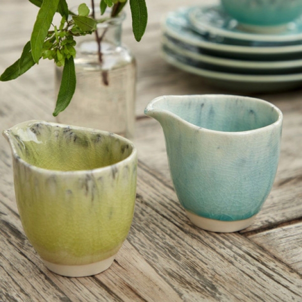 Kanvička na mlieko 0,14l MADEIRA modrá