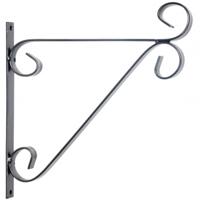 Konzola kovová 28,2 x 28,1 cm so závesom veľkosť L