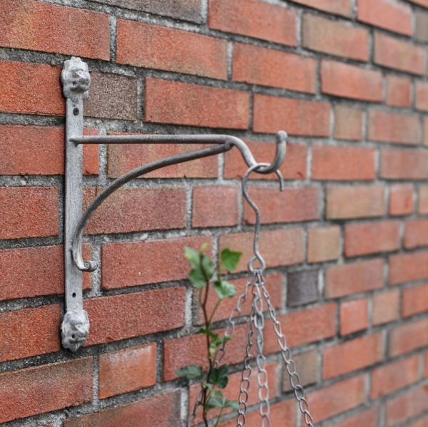 Konzola nástenná s háčikom 4,5 x 26,3 x 31,3 cm levie hlavy