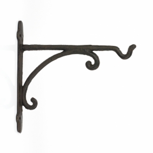 Konzola s volutami na zavesenie kvetov