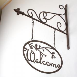 Konzola k dverám WELCOME 40x54cm