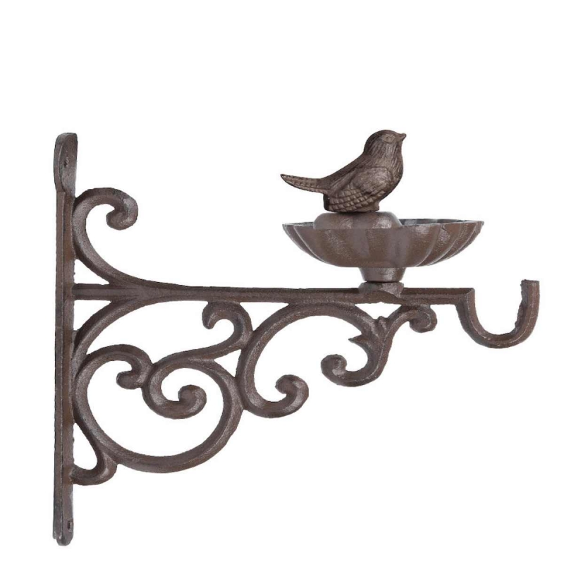 Konzola na kvety s krmítkom 14x19x22cm | Esschert Design