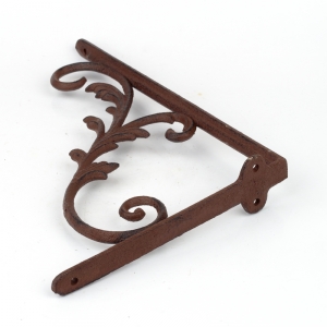 Konzola na police ozdobná liatina 20x27cm