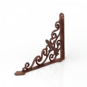 Konzola na police ozdobná liatina 19x26cm