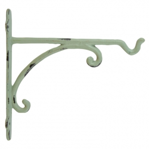 Konzola na stenu retro zelená