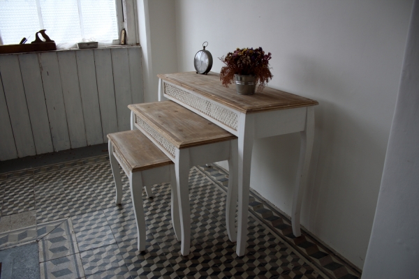 Konzolové stolíky sada 3ks