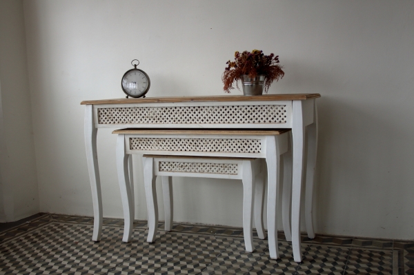 Konzolové stolíky sada 3ks