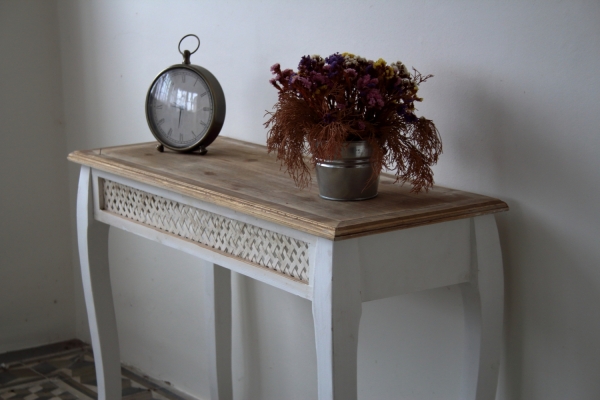 Konzolový stolík drevený 90x33,5x61,5cm