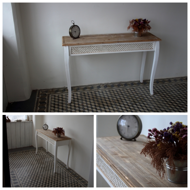 Konzolový stolík drevený XXL