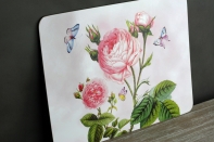 Korková podložka ruže 40 × 30 cm (sada 4 ks)