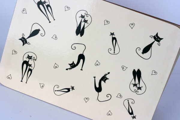 Korkové prestieranie mačky 29x21cm (sada 2ks)