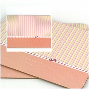 Korkové prestieranie na stôl Sweet-shop 2ks 29x21cm