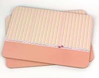 Korkové prestieranie na stôl Sweet-shop 2ks 29x21cm