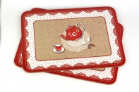 Korkové prestieranie na stôl TEA 2ks 29x21cm