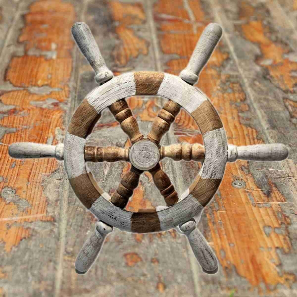 Kormidlo - dekorácia na stenu 40 cm