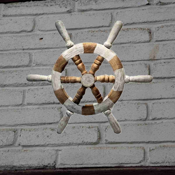 Kormidlo - dekorácia na stenu 40 cm
