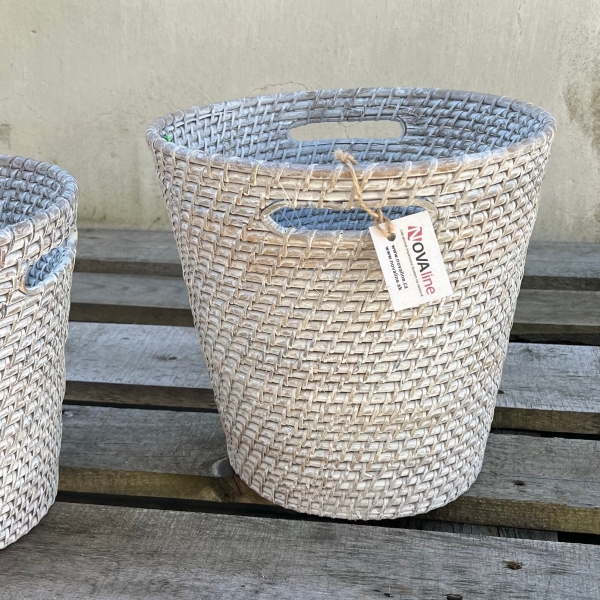 Kôš okrúhly vysoký 24 x 24 x 23 ratan malý