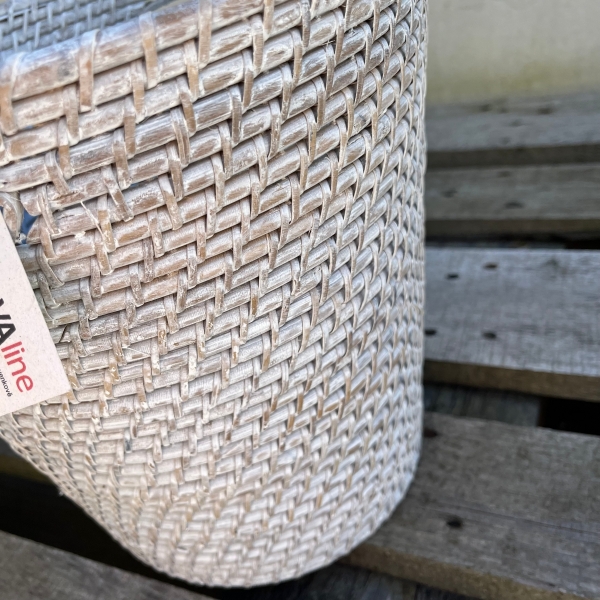 Kôš okrúhly vysoký 24 x 24 x 23 ratan malý