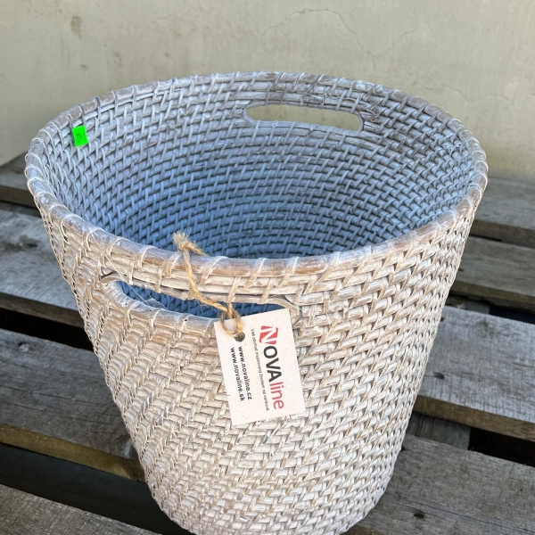 Kôš okrúhly vysoký 24 x 24 x 23 ratan malý